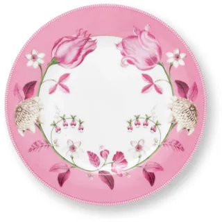 Pip Studio Jolie Tulip Pink Speiseteller 23cm