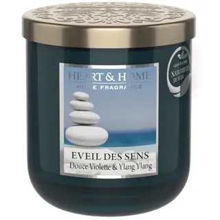 Heart and Home Eveil des Sinns Duftkerze 115 g orange