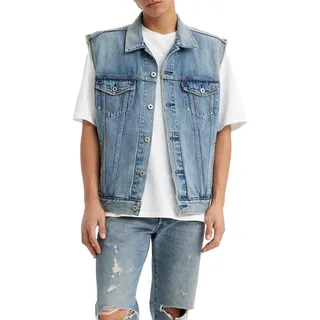 Levi's Herren Relaxed Trucker Jeans Weste