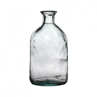 NATURAL LIVING VASE Victoria 1,1L AUS RECYCELTEM Glas DURCHM. 11CM X H20CM