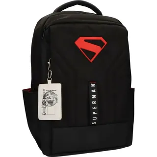 dc comics® Superman Technischer Freizeitrucksack – schwarz