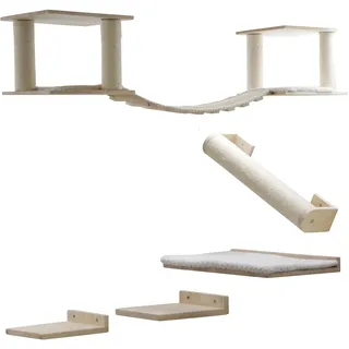 Kerbl Katzenspielplatz Top XL 7 Stück Weiß
