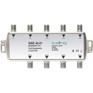 Axing SWE 40-01 Einspeiseweiche für Quad-LNB (4-fach)