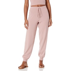 The Drop Damen Maddie superweiche Strick-Jogginghose mit lockerer Passform, Zephyr Pink, 3XL Große Größen