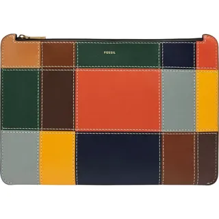 Fossil Wristlet Damen Geldbörse braun mehrfarbig