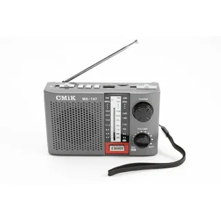 X Mini Tragbares Radio Bluetooth Wiederaufladbar Fm Mp3 USB MICROSD Mk-147 Sus