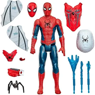 Marvel Spider-Man Titan Serie Action-Figur 29,2 cm mit ultimativer Netzausrüstung