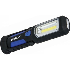 Bild Dedra, Taschenlampe, Batterie 3W COB LED + 1W LED USB Netzteil 230V und 12V (L1022)