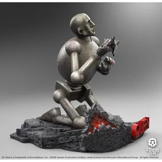 Knucklebonz Queen 3D Vinyl Statue Queen Robot (News of the World) 20 x 21 x 24 cm