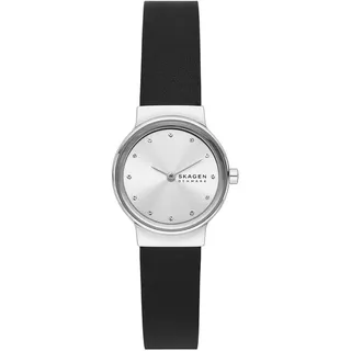 Skagen Freja Lille Damenuhr, Quarz-Zweizeigerwerk mit Edelstahl- oder Lederarmband