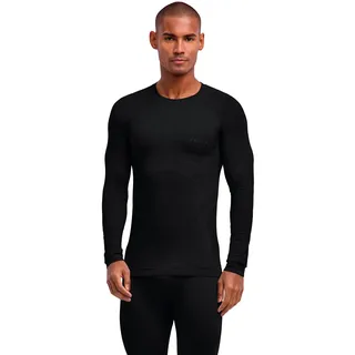 Falke Wool-Tech Light Baselayer-Shirt Schwarz XL