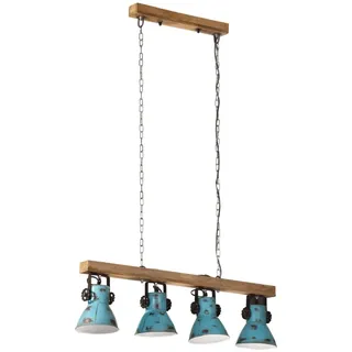 vidaXL Deckenleuchte 25 W Blau 90x24x111 cm E27 - Blau