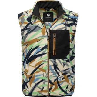 Ragwear Fleeceweste »Fleeceweste Collsy Vest«, braun