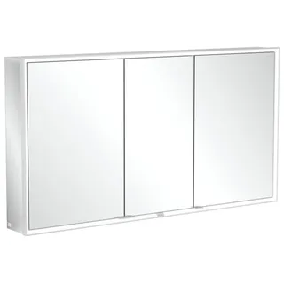 Villeroy & Boch My View Now Aufputz-Spiegelschrank, 3 Türen, mit integrierter Beleuchtung, mit Sensordimmer, 1400x750x168mm, A4551400