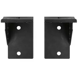 Zubehör Schwarze Wandhalterung für Metallschwibbögen BxHxT 11,5x13,7x8cm NEU