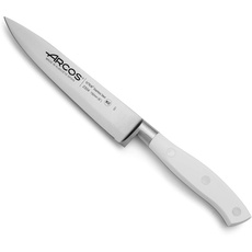 Arcos 233424 Serie Riviera Blanc - Kochmesser - Klinge aus Nitrum geschmiedetem Edelstahl 150 mm - HandGriff Polyoxymethylen (POM) Farbe Weiße