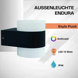 LEDVANCE Endura Style Updown Puck L 4058075205567 LED-Außenwandleuchte dunkelgrau Up- & Downlight