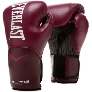 EVERLAST Elite 2 Kunstleder-boxhandschuhe - Bordeaux - 14 oz