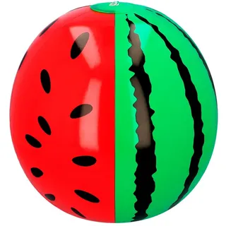 Boland 52078 - Aufblasbare Wassermelone, 35 cm, Wasserspielzeug, Dekoration, Party Deko für Pool, Sommerfest und Mottoparty