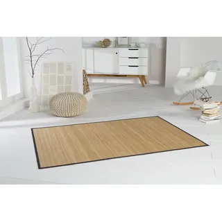 Bambusteppich HIGHQ Bambusmatte Rutschfest teppich Läufer Bambus Vorleger Indoor