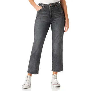 Wrangler Damen Mom Straight Pants, Stargazer, 42W / 32L