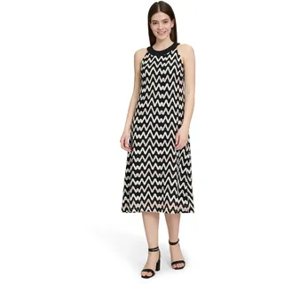 Betty&co Neckholderkleid Sommerkleid Braun/Schwarz 36