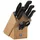 Vier Sterne Messerblock 8-tlg. Beige