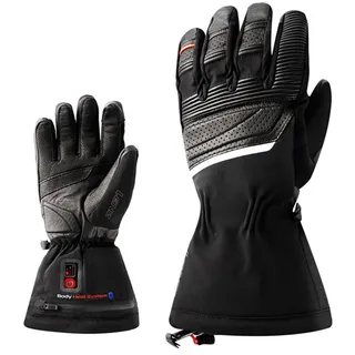 Lenz Heat Glove 6.0 Finger Cap Heizhandschuhe Herren - Schwarz | L