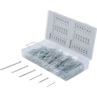 BGS Splinte-Sortiment Ø 1,6 - 4,0 mm 555 Stück