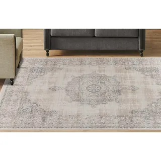 Kayoom »Milan 125« rechteckig 5 mm Höhe ca. 436.800 Points/qm, Kurzflorteppich, weiche Haptik, hochwertig,