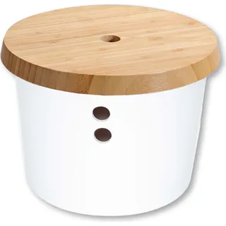 KESPER Vorratsdose rund weiß Ø 21 cm H: 15,5 cm