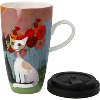 GOEBEL Lestate in giardino Künstlertasse mit Deckel