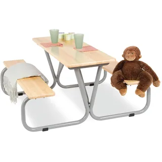 Pinolino Kindersitzgarnitur Michel für 6 Kiefer lackiert