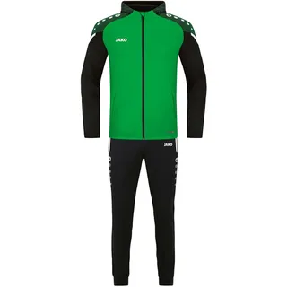 JAKO Herren Präsentationsanzug Performance, Soft Green/Schwarz, 3XL