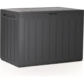 Prosperplast Gartenbox Kissenbox 190 l 78 x 43,3 x 55 cm Grau