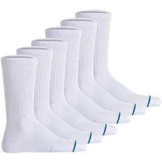 Stance Sneakersocken "Socken Icon Socken 6er Pack", weiß