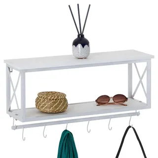 CARO-Möbel Wandgarderobe Armando Weiß