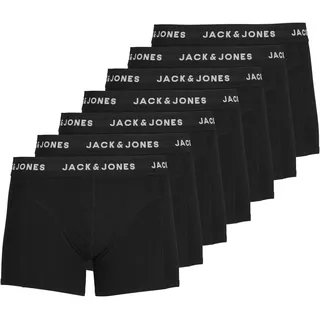 JACK & JONES JACHUEY TRUNKS 7 Pack Schwarz / Weiß XXL