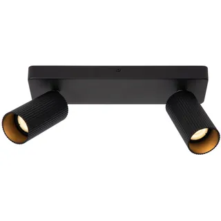 LUCIDE CLUBS - Deckenstrahler - 2xGU10 - Schwarz