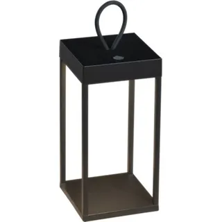 Konstsmide Laterne Aluminium 15 cm x 15 cm x 30 cm inkl. LED-Lampe schwarz