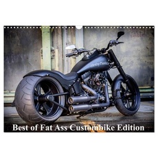 Bild von Exklusive Best of Fat Ass Custombike Edition, feinste Harleys mit fettem Hintern (Wandkalender 2024 DIN A3 quer), CALVENDO Monatskalender
