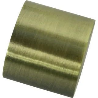 GARDINIA Gardinenstangen-Endstück Memphis 1-läufig Ø 16 mm 1,8 cm Messing-antik