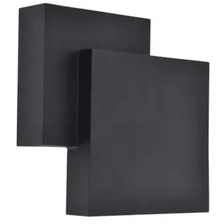 ECO-LIGHT Lutec LED-Außenwandleuchte RIALTO schwarz 18W 200+700lm IP44 up & down - Schwarz