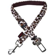 Puppia PARD-SL1560 LEONARD SEATBELT LEAD, L, braun