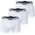 Boss TRUNK 3 PACK weiß L 3er Pack