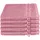 Milano Waschhandschuh 16 x 22 cm rosa 5 St.