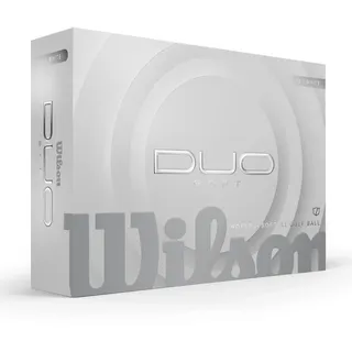Wilson Duo Soft Golf Bälle Weiss Modell 2025