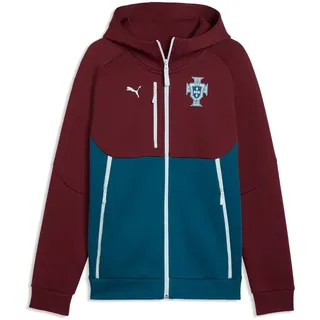 Puma FPF Pumatech Full Zip Hoodie ruby shimmer-ocean tropic (21) XL