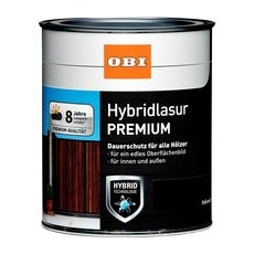 OBI Hybridlasur Premium Grau 2,5 l