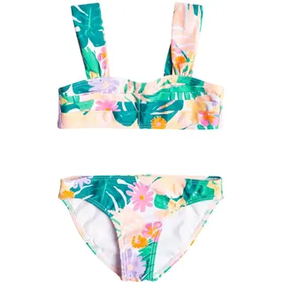 Roxy Paradisiac Island - Bralette Bikini-Set für Mädchen 2-7 Grün